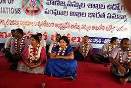 Commercial Taxes Relay Hunger Strike